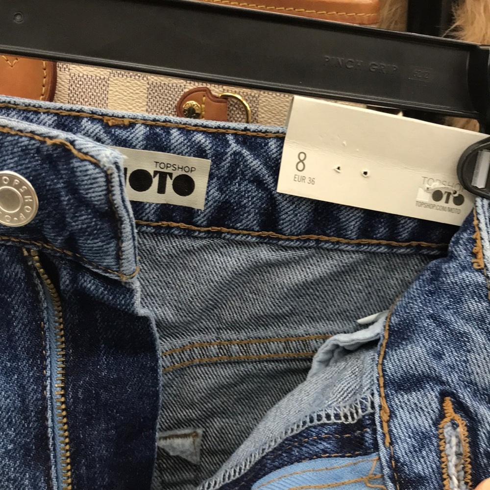 TOP SHOP MOTO jean skirt - Picture 3 of 3